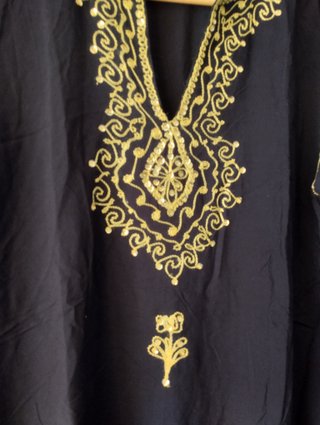 Vestido Marroquí Artesano, arabesco