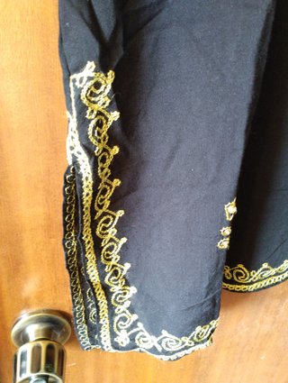 Vestido Marroquí Artesano, arabesco