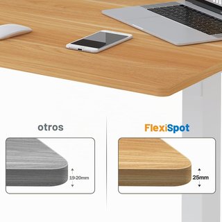 Tablero FlexiSpot madera para escritorio mesa