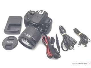 camara digital reflex canon eos 100d+ef-s 18-55mm 1:3.5-5.6 is stm