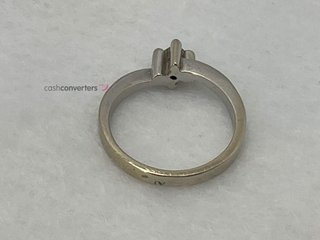 anillo oro 18k con piedra