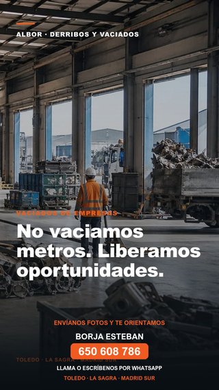 Derribos, Vaciados y Demoliciones ALBOR