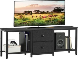 Mueble TV YATINEY 120cm 2 cajones industrial