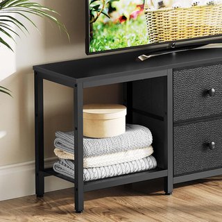 Mueble TV YATINEY 120cm 2 cajones industrial