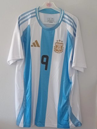 Camiseta Fútbol Argentina. J.Alvarez 9 Talla XL