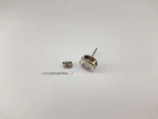 pendientes oro 18k con piedra
