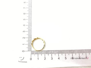 anillo oro 18k