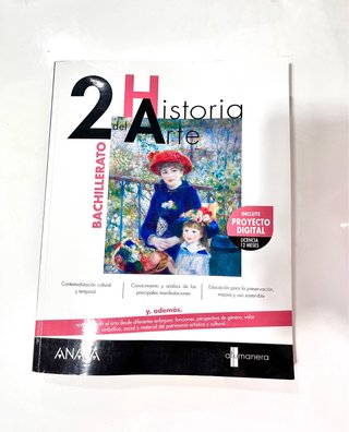 Historia del Arte, 2 Bachillerato