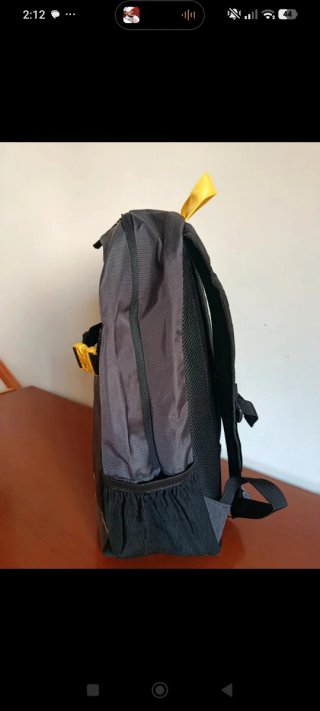 Mochila National Geographic 18L Gris/Amarillo