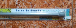 Barra Ducha Extensible y Cortina
