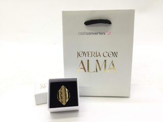 anillo oro 18k