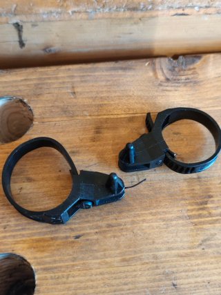Abrazaderas Zefal XL para bomba inflador