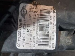 Hbpo16270400 faro mini mini (r56) 1.6 cooper 61640