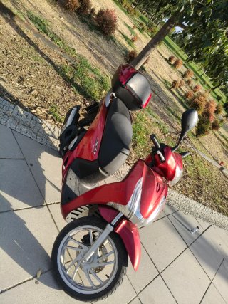 Honda SH125 ABS Scooter Roja