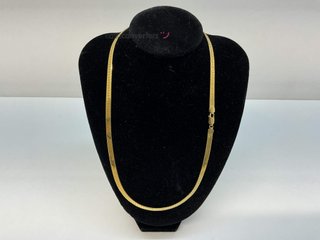 cadena oro 18k 21cm