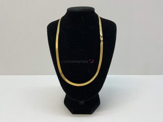 cadena oro 18k 21cm