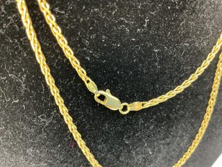 cadena oro 18k 30.5cm