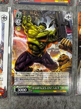 Lote 9 carte Marvel Avengers