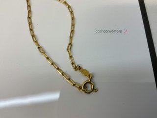 cadena oro 18k 26cm