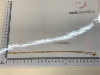 cadena oro 18k 26cm