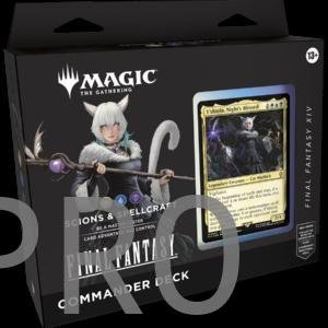 Final Fantasy: Mazo de Commander Vástagos y Hechicería (Inglés). Magic The Gathering
