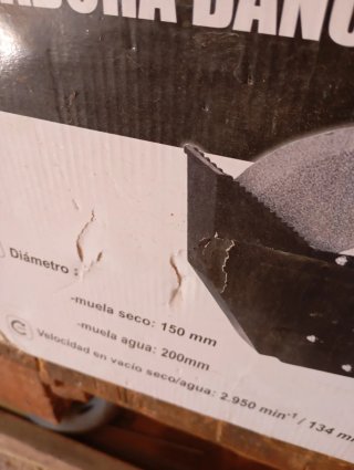 Amoladora Banco Combinada 250W Nueva