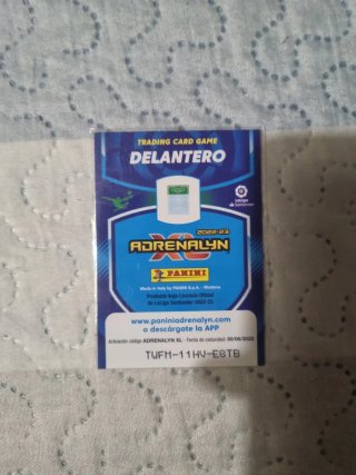 Cartas Adrenalyn 22-23 Invencible y Balónes de Oro