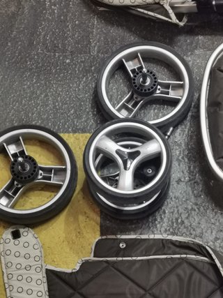 Carrito silla tumbona 3 ruedas TecTake