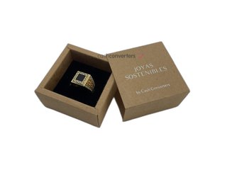sello oro 18k con piedra t. 24 (20,38 mm)