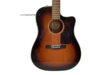 guitarra acustica fender cd-60ce sb-ds-v2
