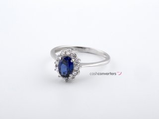anillo oro 18k con piedra con circonita