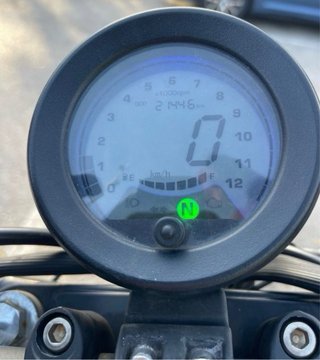 Keeway K-Light Moto Cruiser Negra y Plateada
