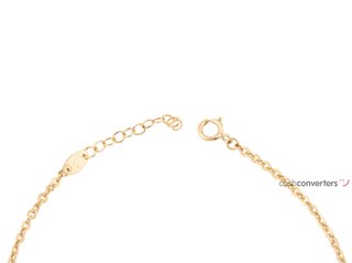 pulsera oro 18k con piedra con circonita