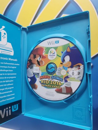 videojuego Mario & Sonic at the Rio 2016 Olympic Games ¡Completo! Nintendo Wii U