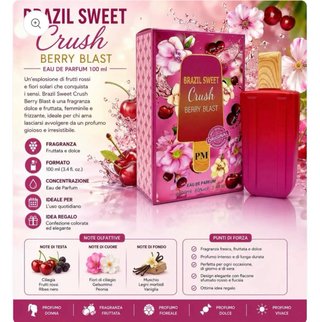 Perfume PM Brazil Sweet Crush Pink Jasmine 100ml