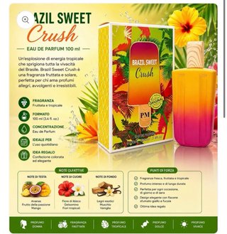 Perfume PM Brazil Sweet Crush Pink Jasmine 100ml