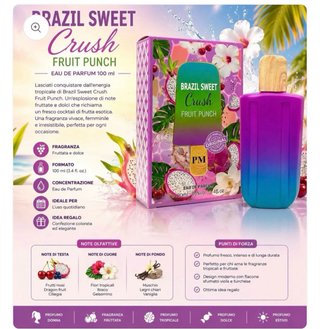 Perfume PM Brazil Sweet Crush Pink Jasmine 100ml