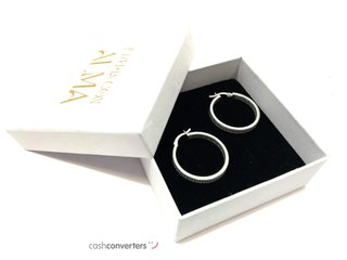 argollas plata 925mm