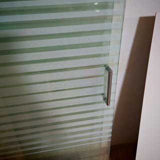 Mampara de Baño 185x59 de 3 Hojas Tiradores nuevos