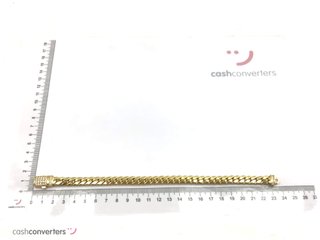 pulsera oro 18k con piedra con circonita