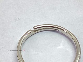 anillo plata 925mm con piedra con circonita