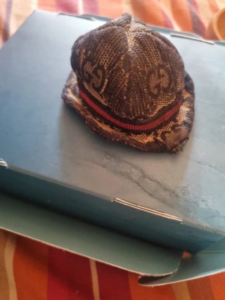 Mini cappellino vintage Gucci ex portachiavi