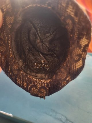 Mini cappellino vintage Gucci ex portachiavi