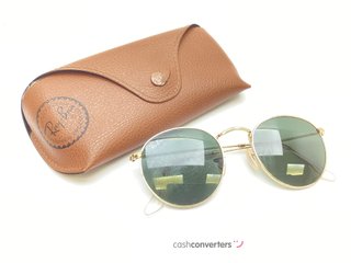 gafas de sol caballero/unisex rayban rb3447 round metal