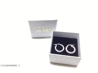argollas plata 925mm