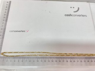 cadena oro 18k 25cm