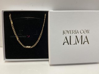cadena oro 18k 23.5cm