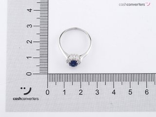 anillo oro 18k con piedra con circonita