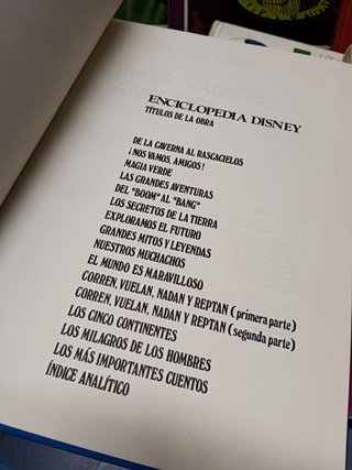 ENCICLOPEDIA DISNEY, BURU LAN, 1973. casi Completa, 10 tomos de 15