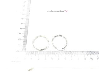 argollas plata 925mm
